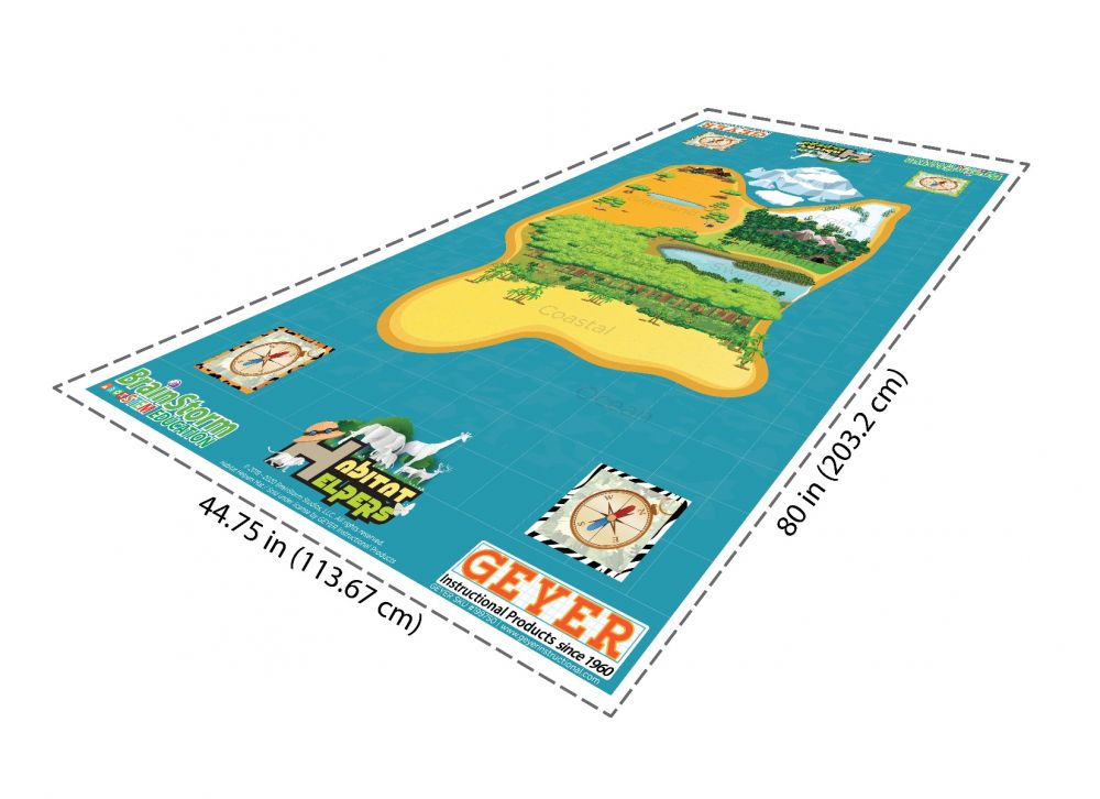 Robotics Activity Mat: Habitat Helpers