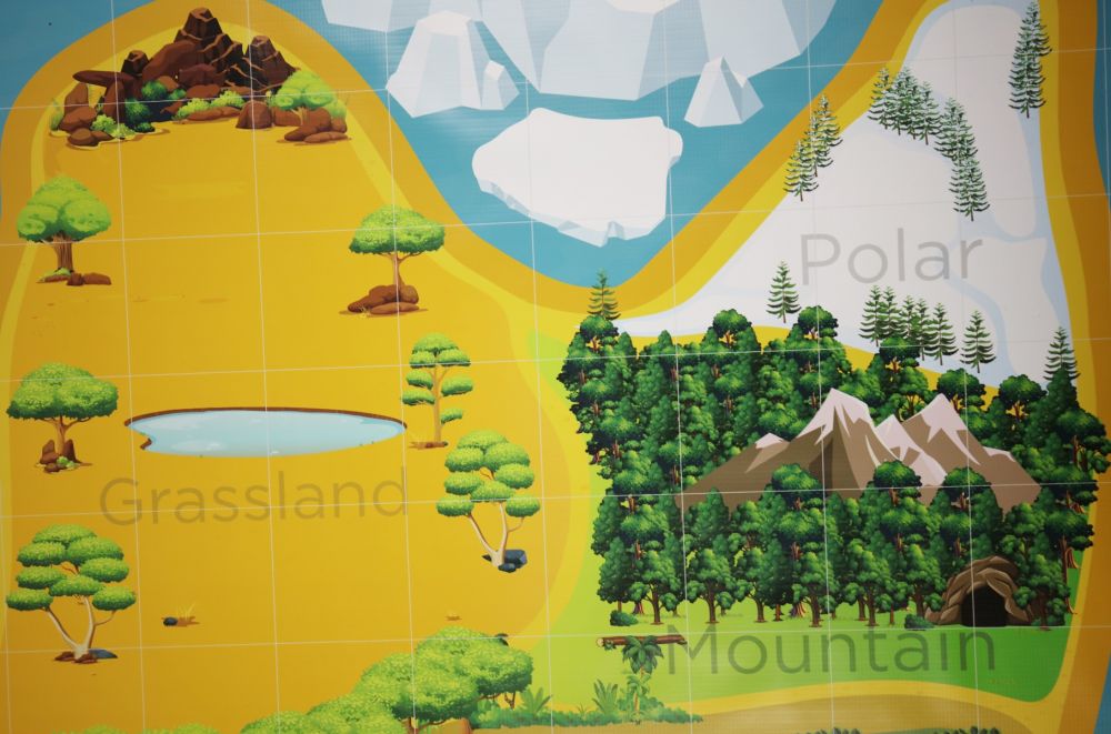 Robotics Activity Mat: Habitat Helpers