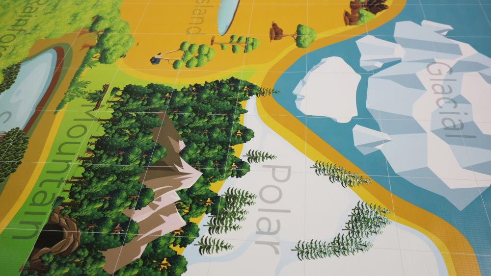 Robotics Activity Mat: Habitat Helpers