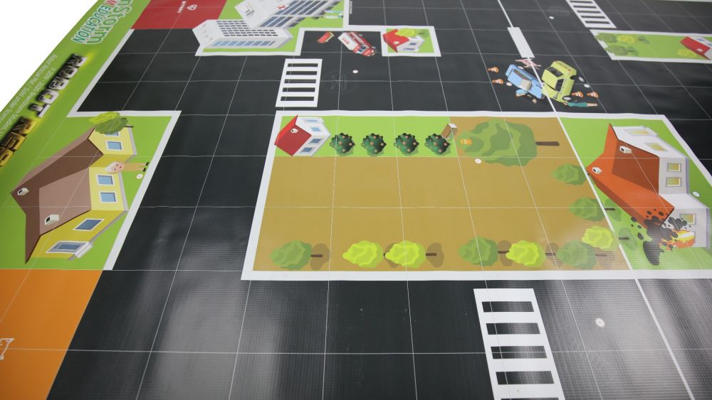 Robotics Activity Mat: Robot Rescue
