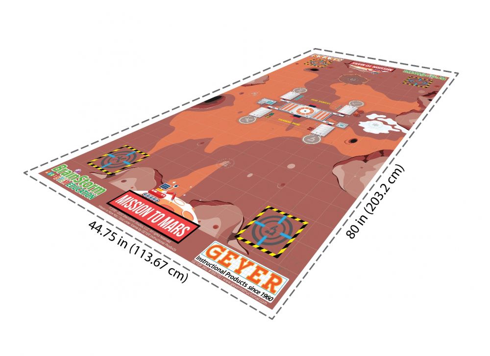 Robotics Activity Mat: Mission to Mars