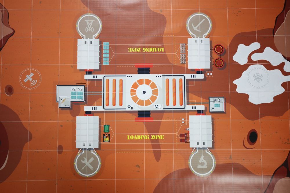 Robotics Activity Mat: Mission to Mars