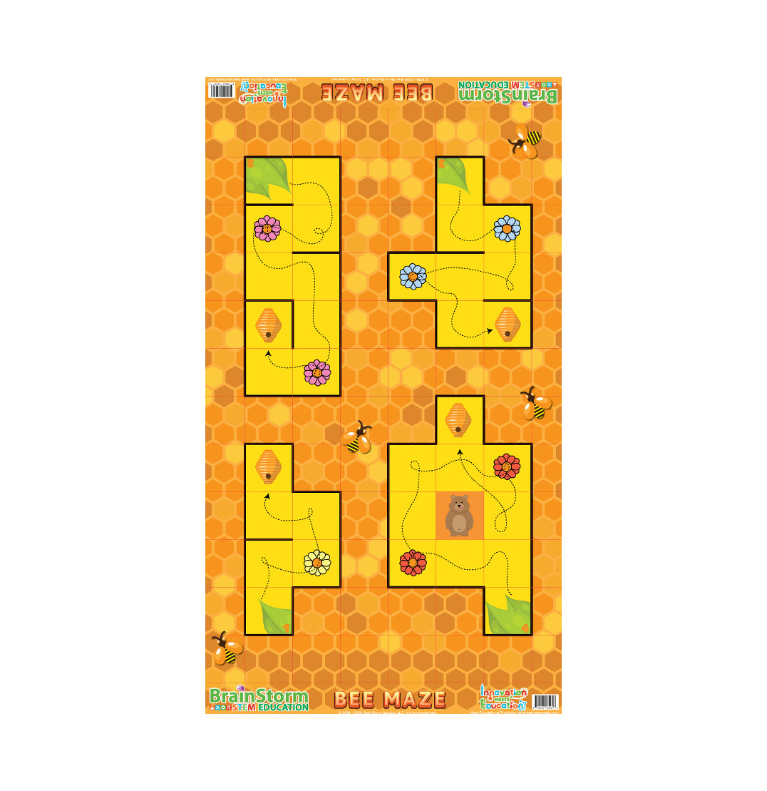Robotics Activity Mat: Bee Maze
