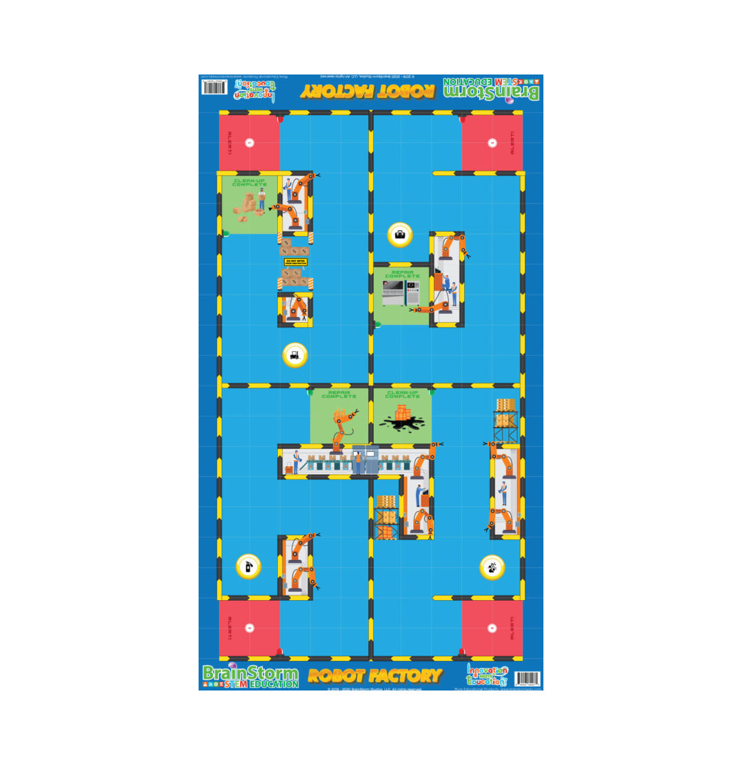 Robotics Activity Mat: Robot Factory