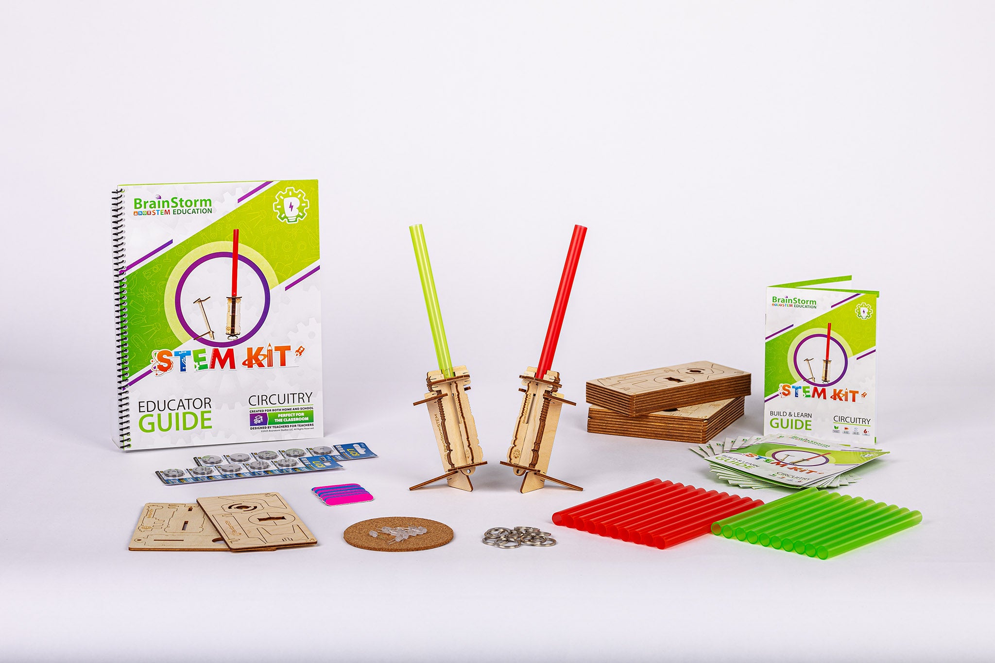 BrainStorm Circuit Sword STEM Kit - Classpack (10 Kits + Educator Guide)