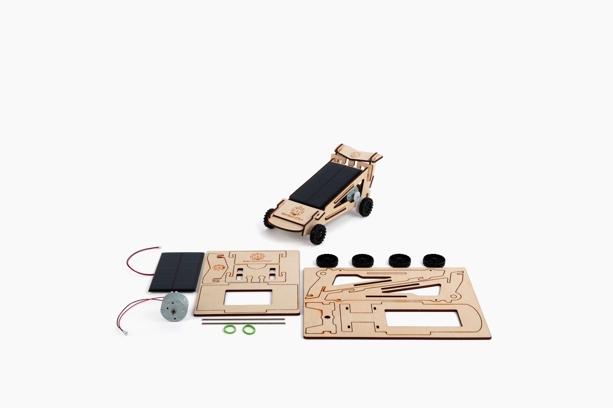 BrainStorm Solar Racer STEM Kit - Class Pack (10 Kits + Educator Guide)