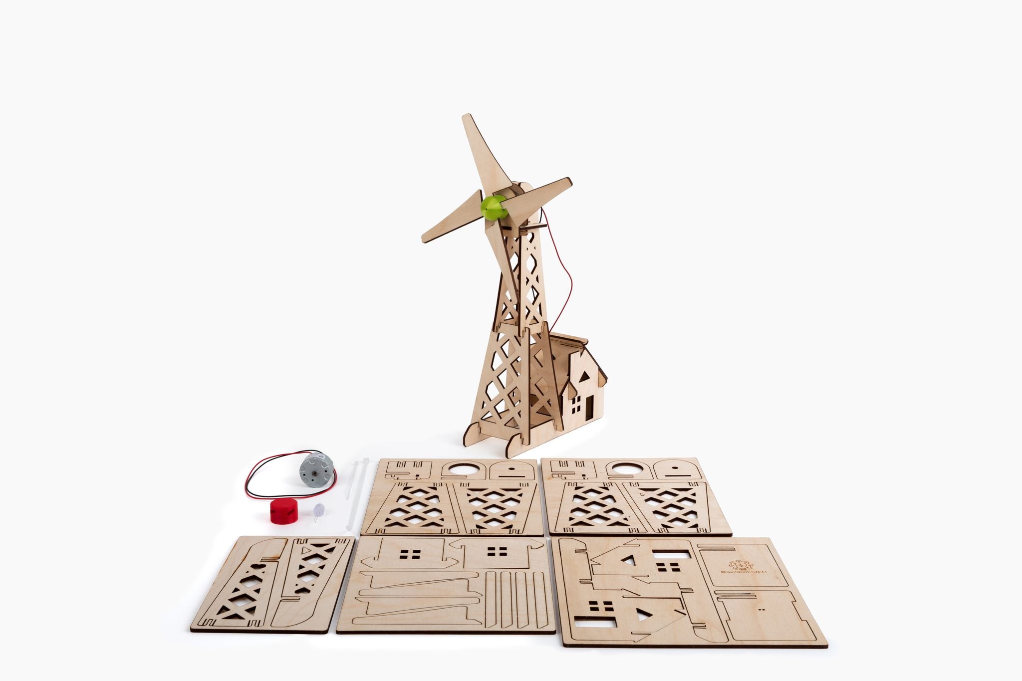 BrainStorm Wind Turbine STEM Kit – Class Pack (10 Kits + Educator Guide)