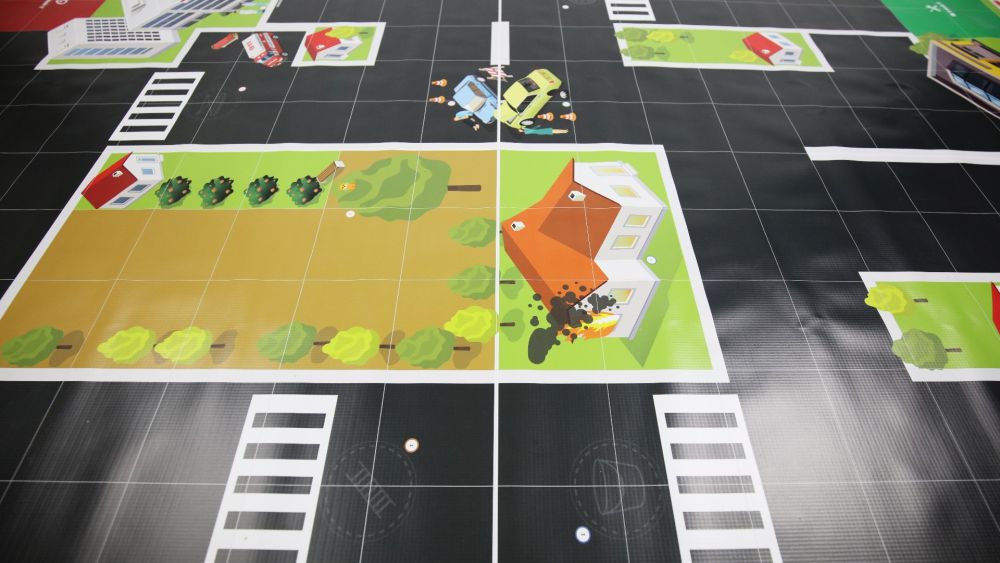 Robotics Activity Mat: Robot Rescue