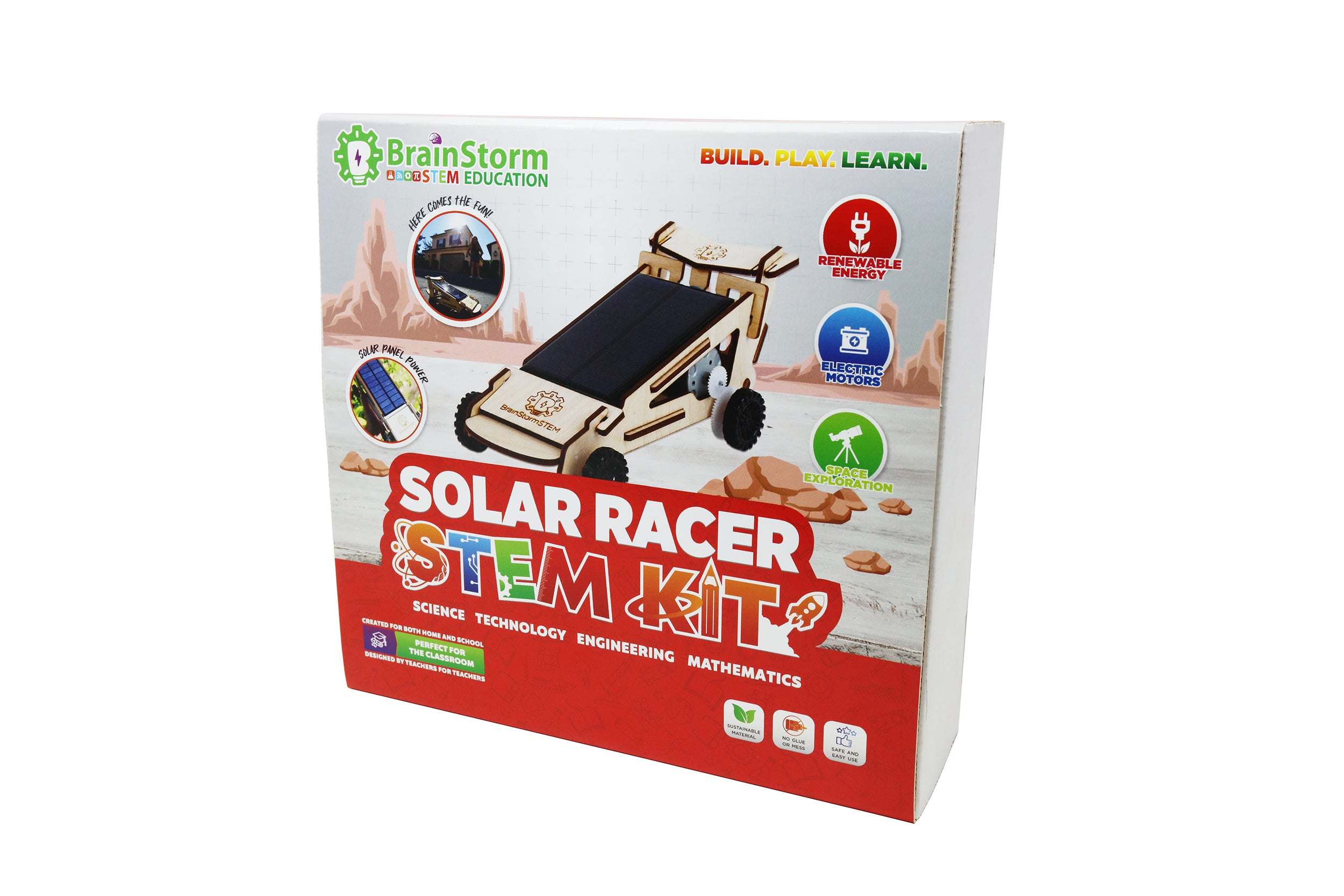 BrainStorm Solar Racer STEM Kit