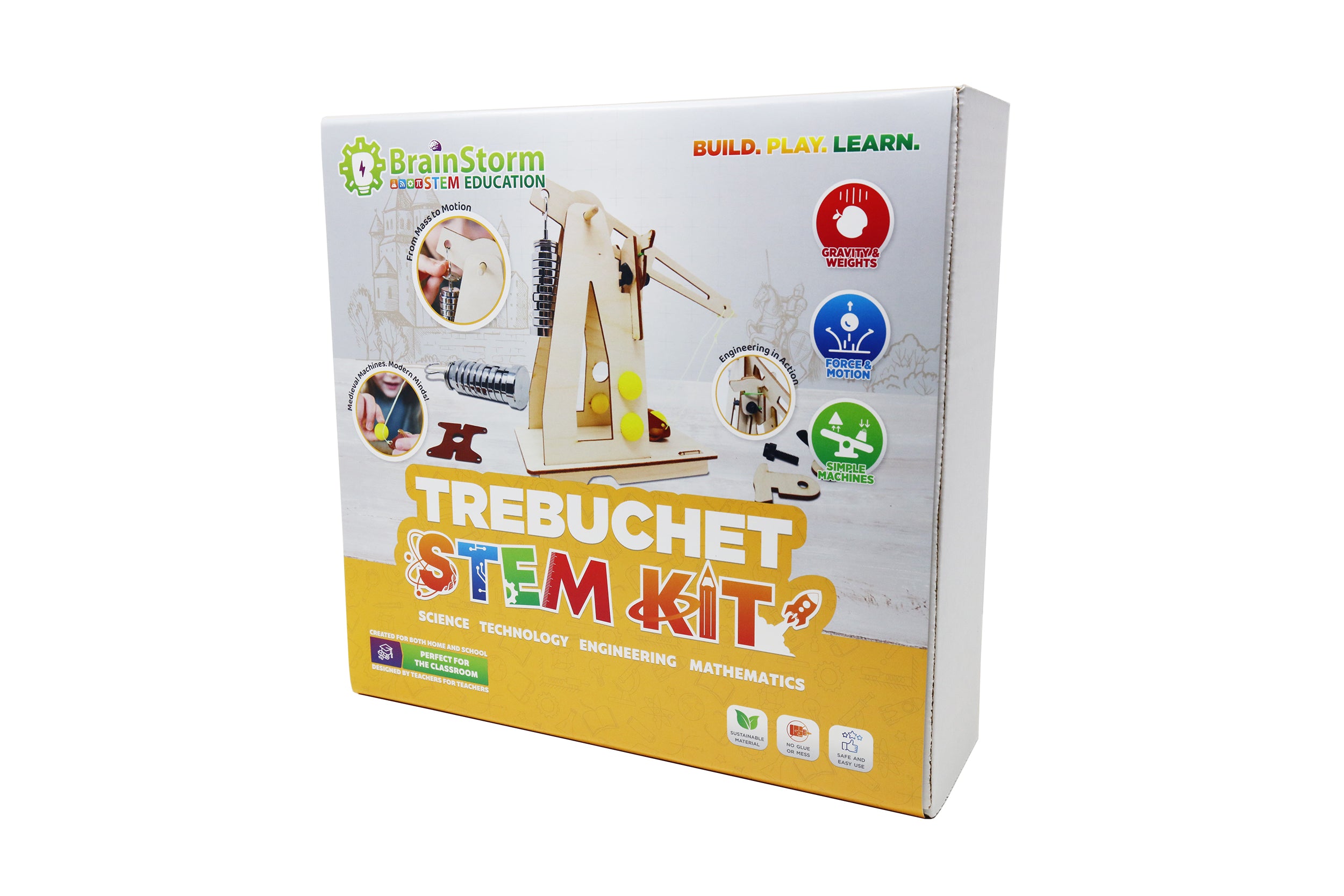 BrainStorm Trebuchet Physics STEM Kit