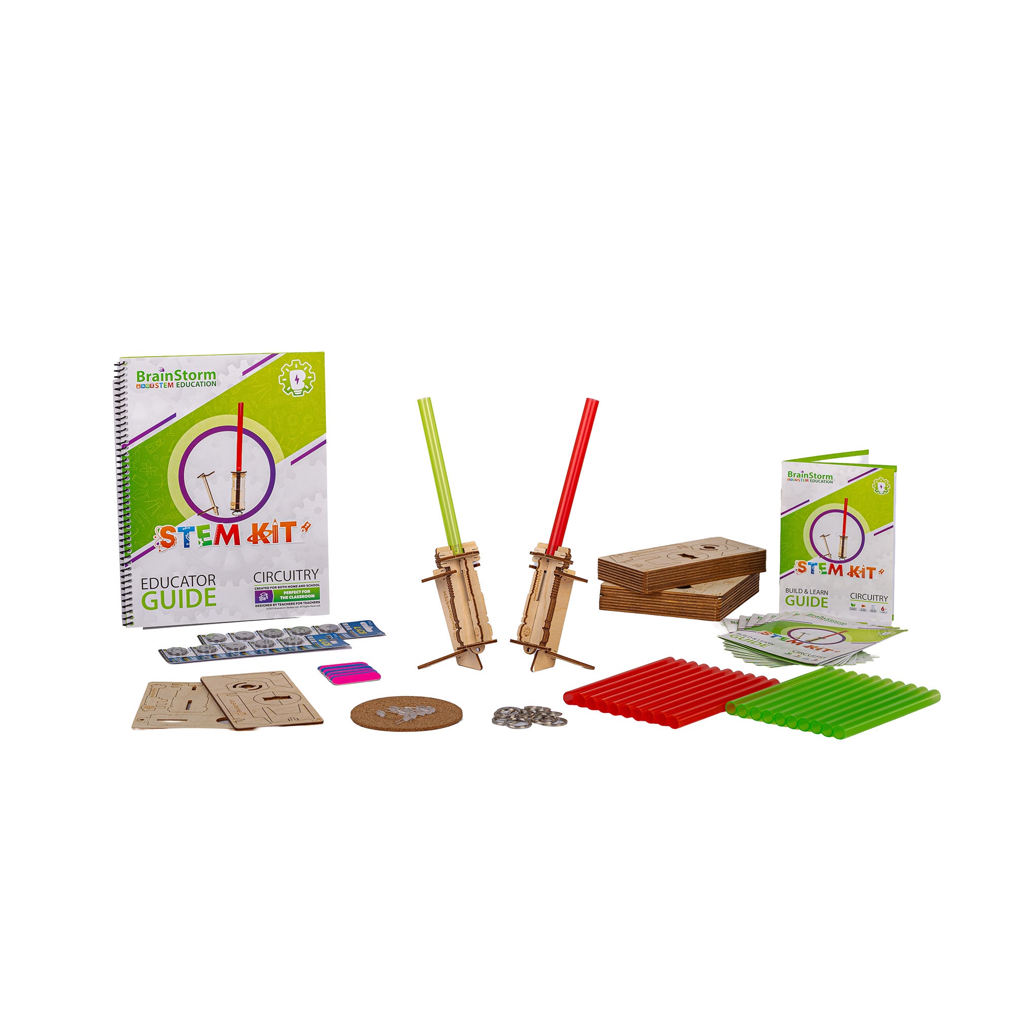BrainStorm Circuit Sword STEM Kit - Classpack (10 Kits + Educator Guide)